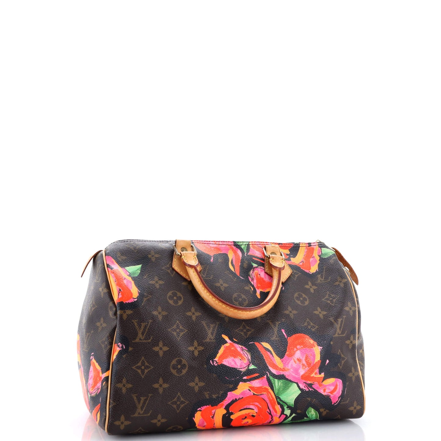 Speedy Handbag Limited Edition Monogram Roses 30
