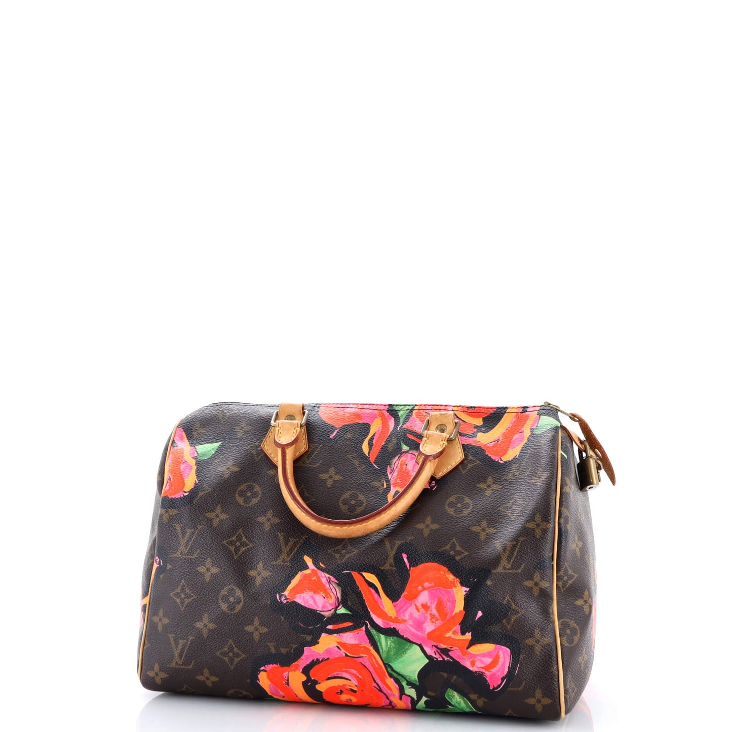 Speedy Handbag Limited Edition Monogram Roses 30