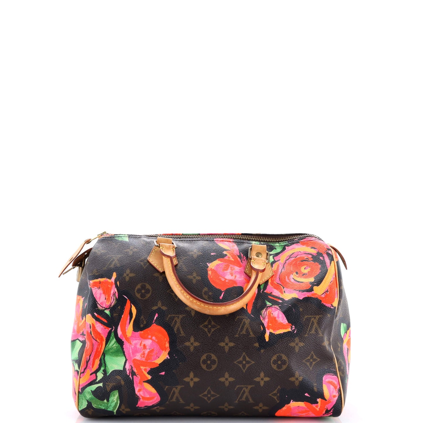 Speedy Handbag Limited Edition Monogram Roses 30