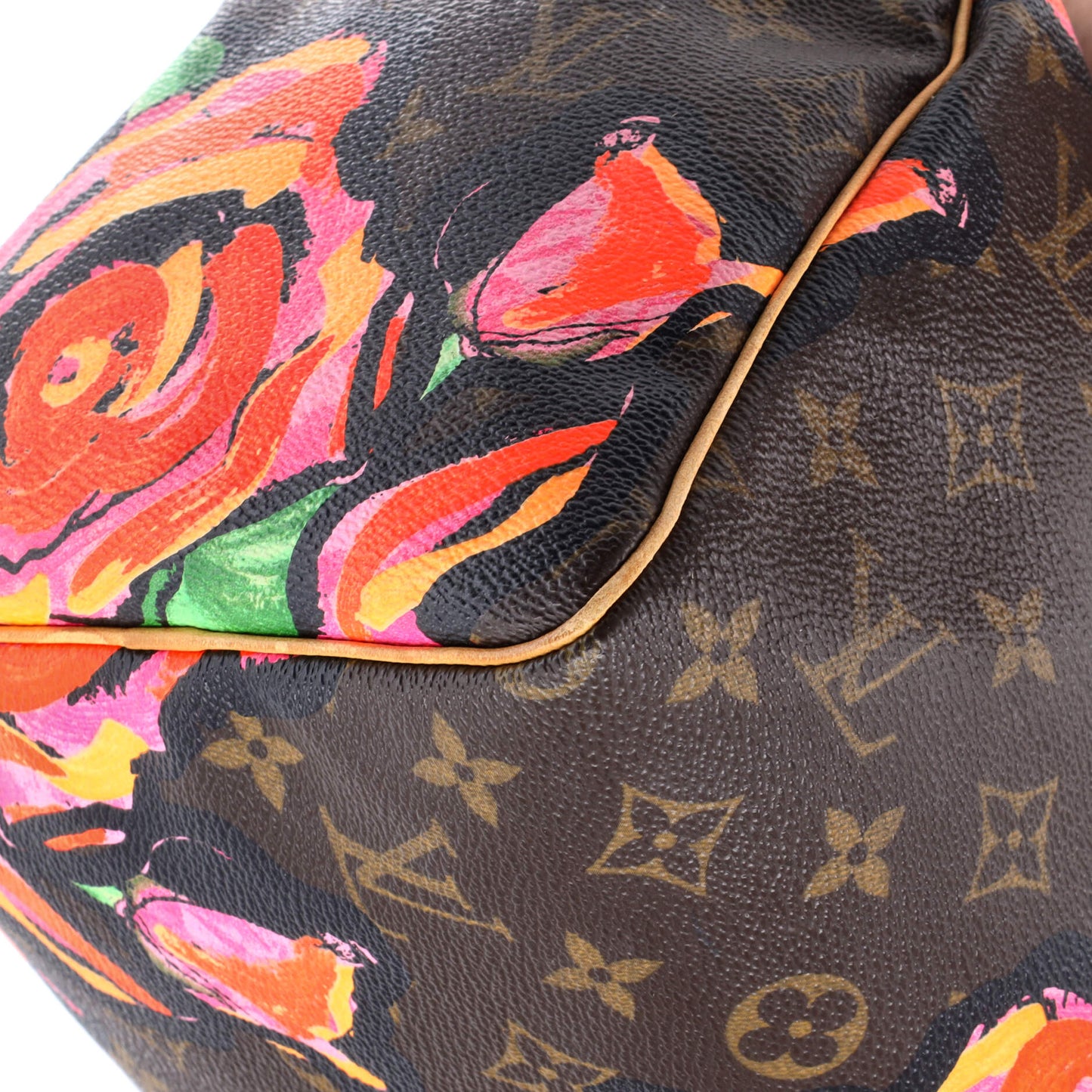 Speedy Handbag Limited Edition Monogram Roses 30