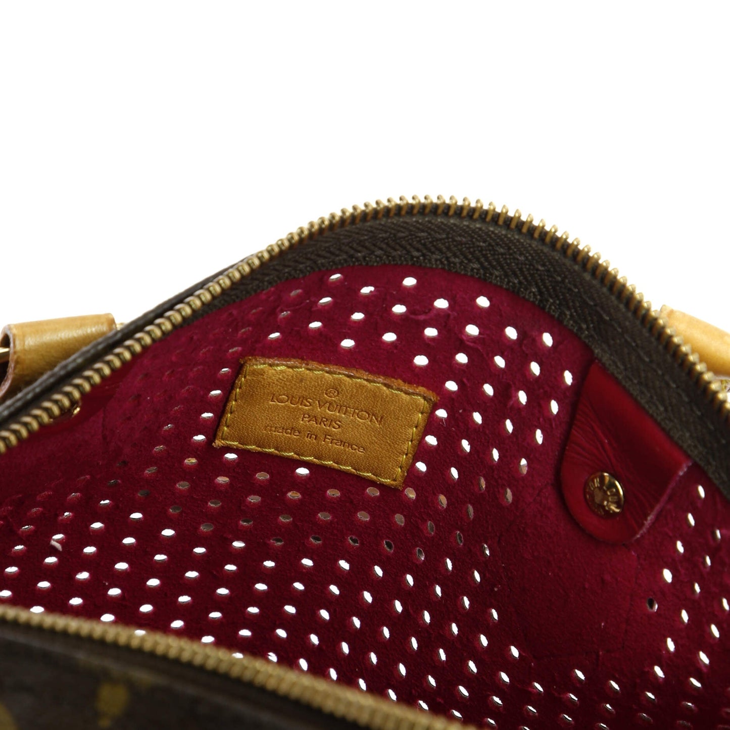 Speedy Handbag Perforated Monogram Canvas 30