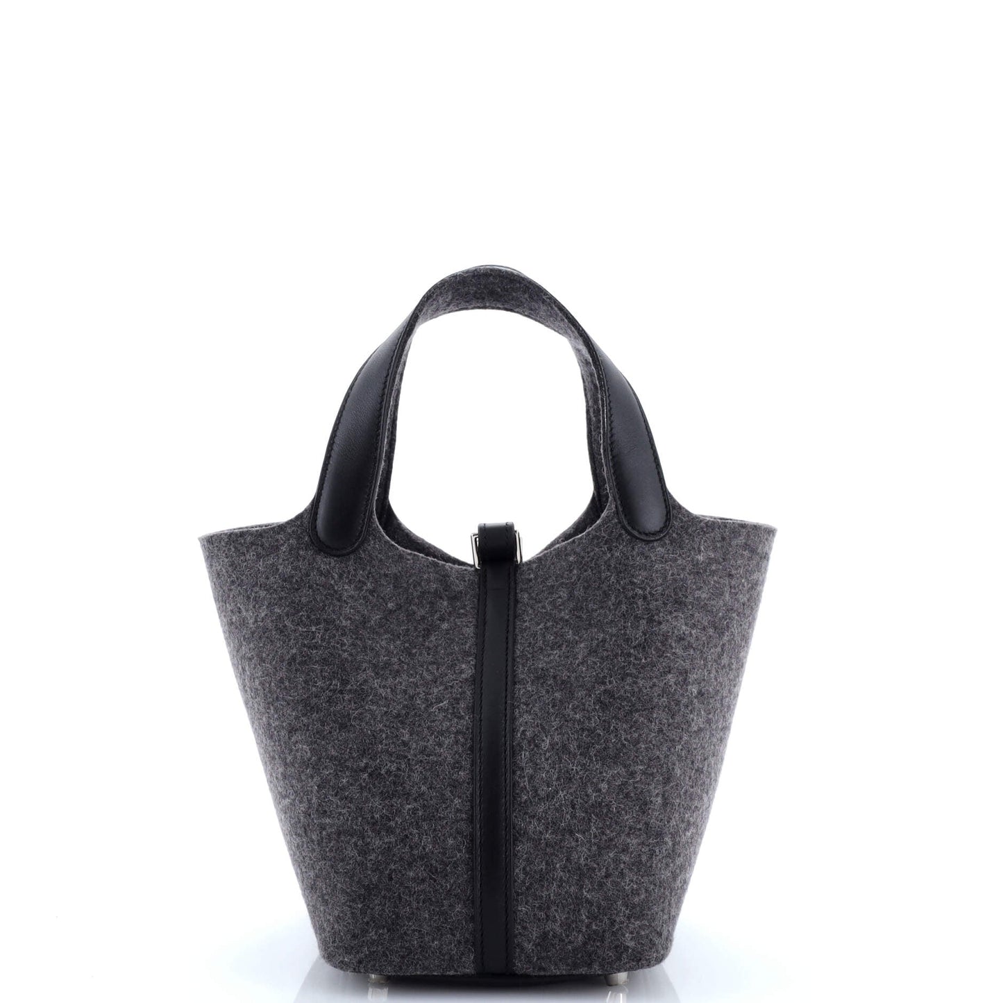 Picotin Lock Bag Felt with Leather PM