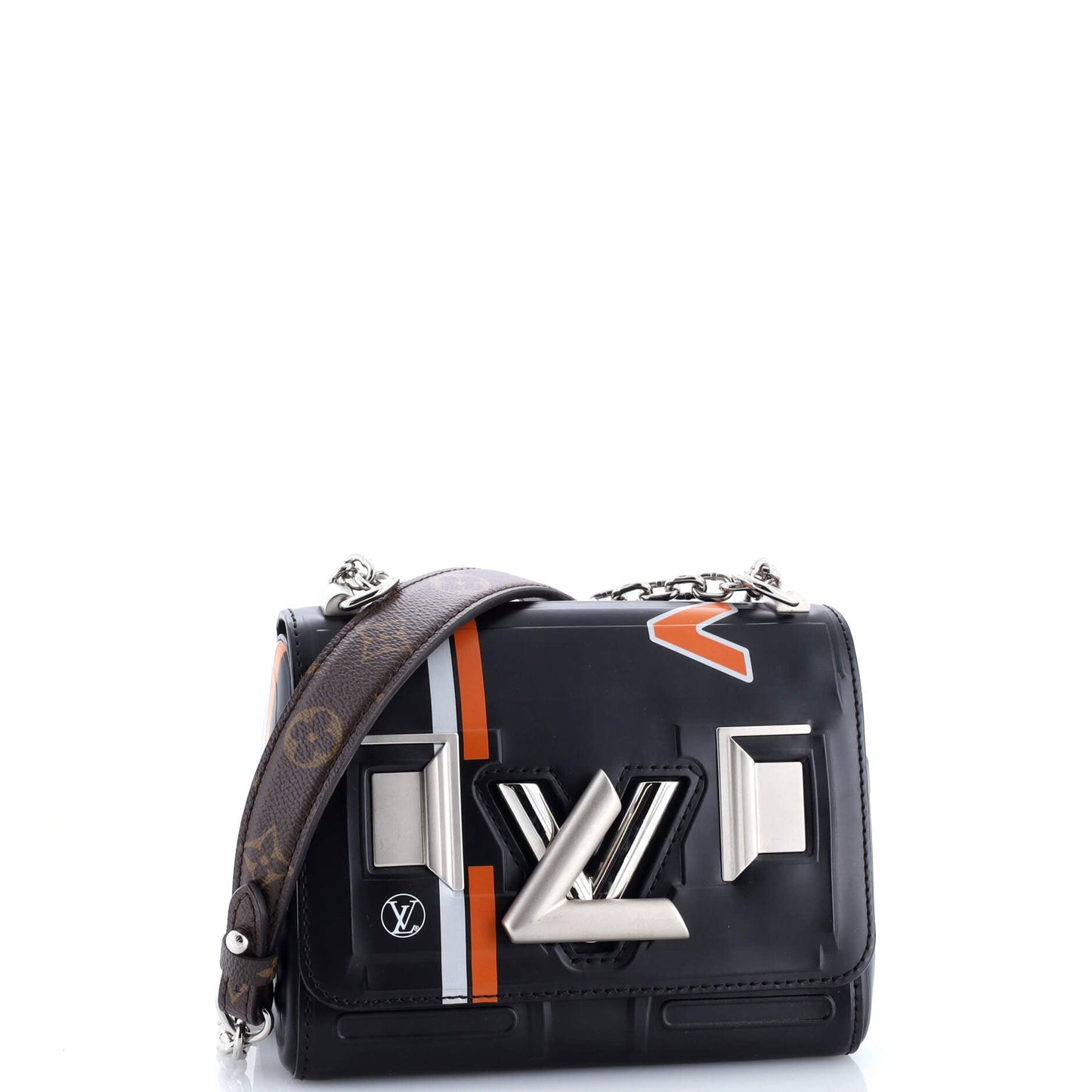 Twist Handbag Limited Edition Embossed Epi Space Leather PM