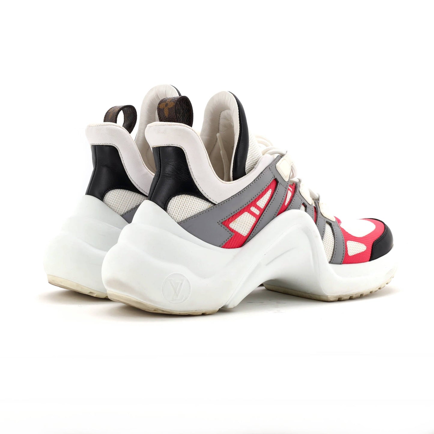 Women's LV Archlight Sneakers Fabric and Leather