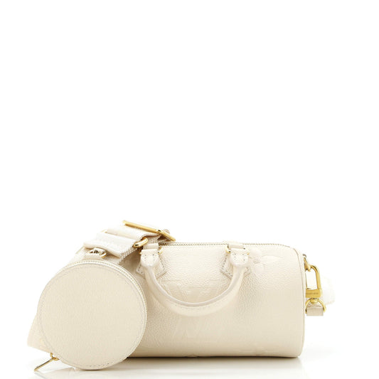 Papillon Handbag Bicolor Monogram Empreinte Giant BB