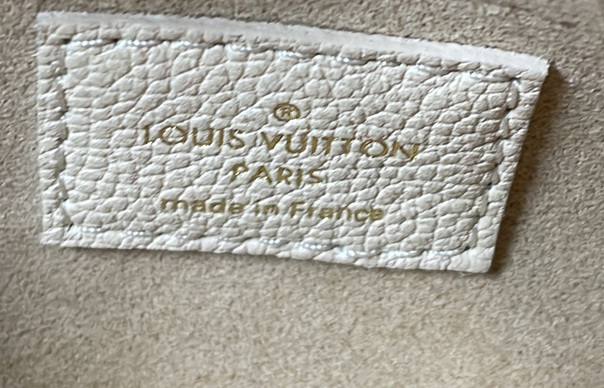 Papillon Handbag Bicolor Monogram Empreinte Giant BB