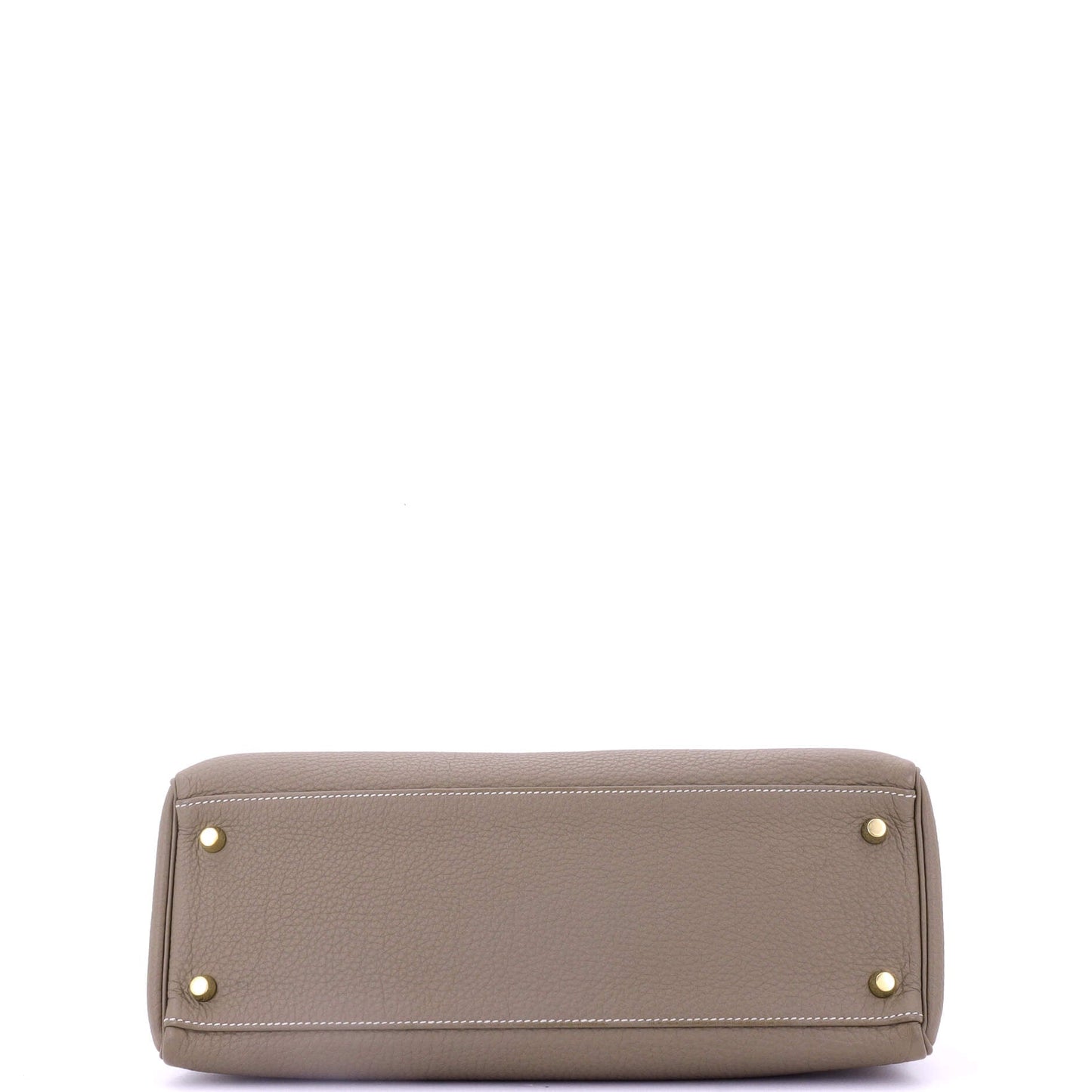 Kelly Handbag Grey Togo with Gold Hardware 32