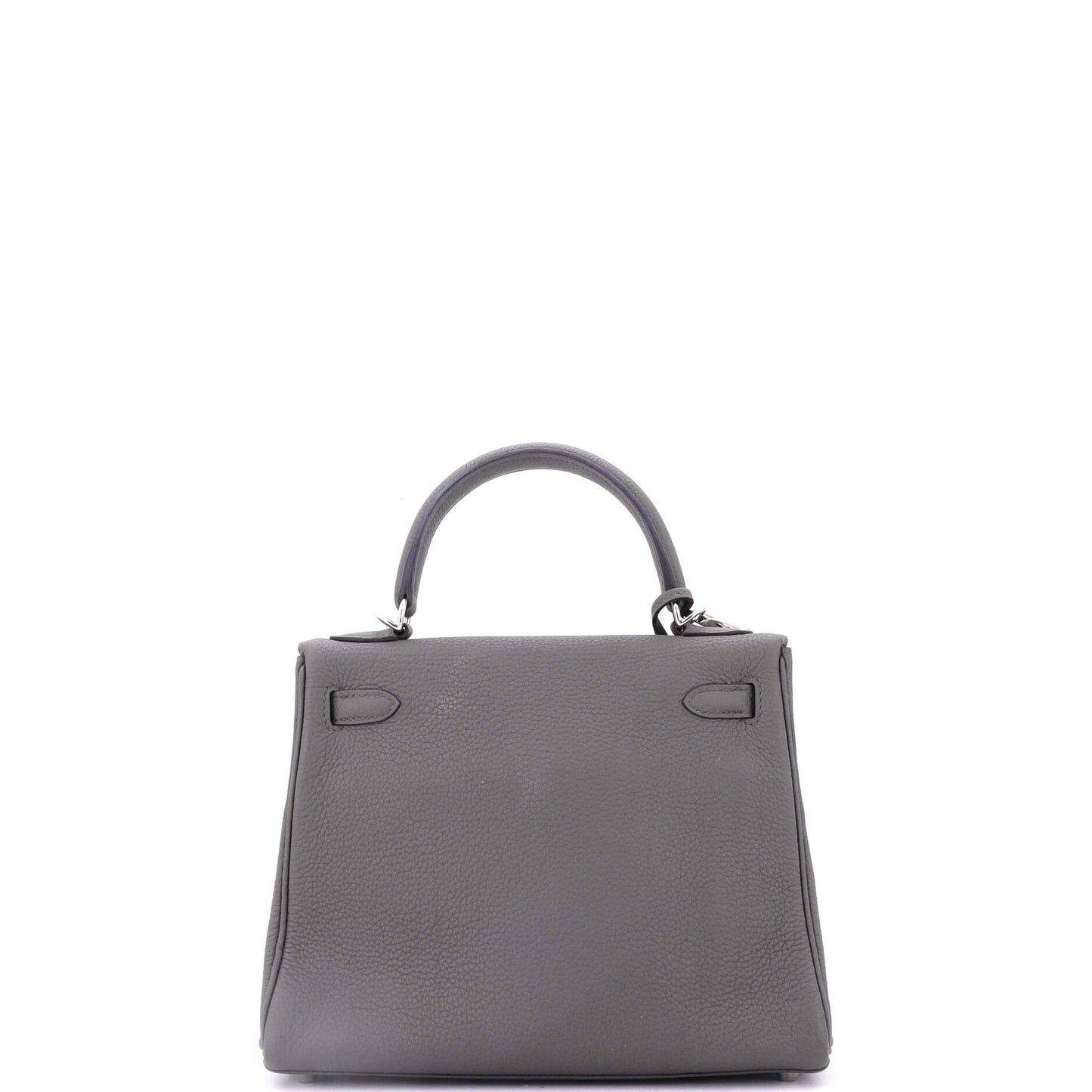 Kelly Handbag Grey Togo with Palladium Hardware 25