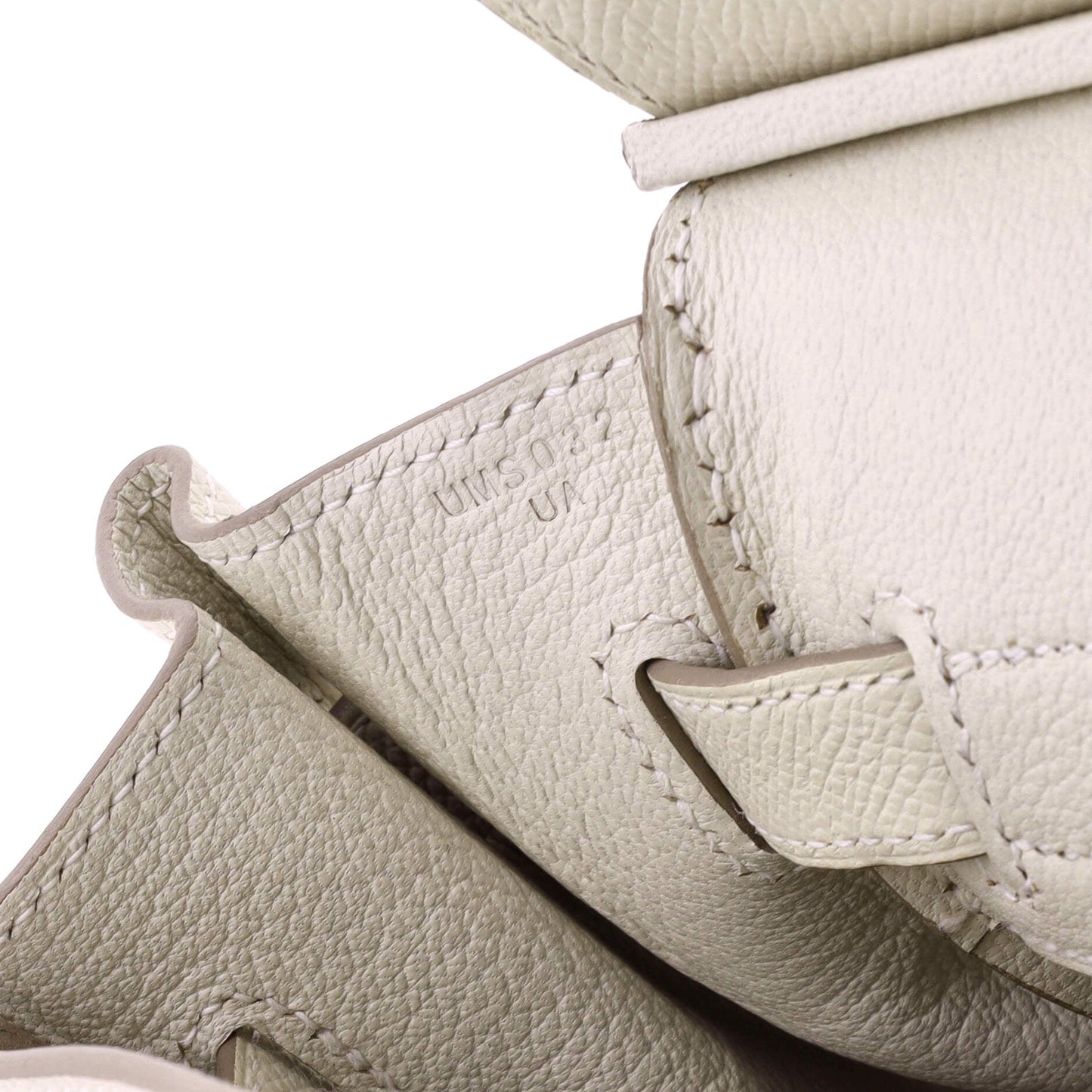 Birkin Handbag Light Epsom with Palladium Hardware 30