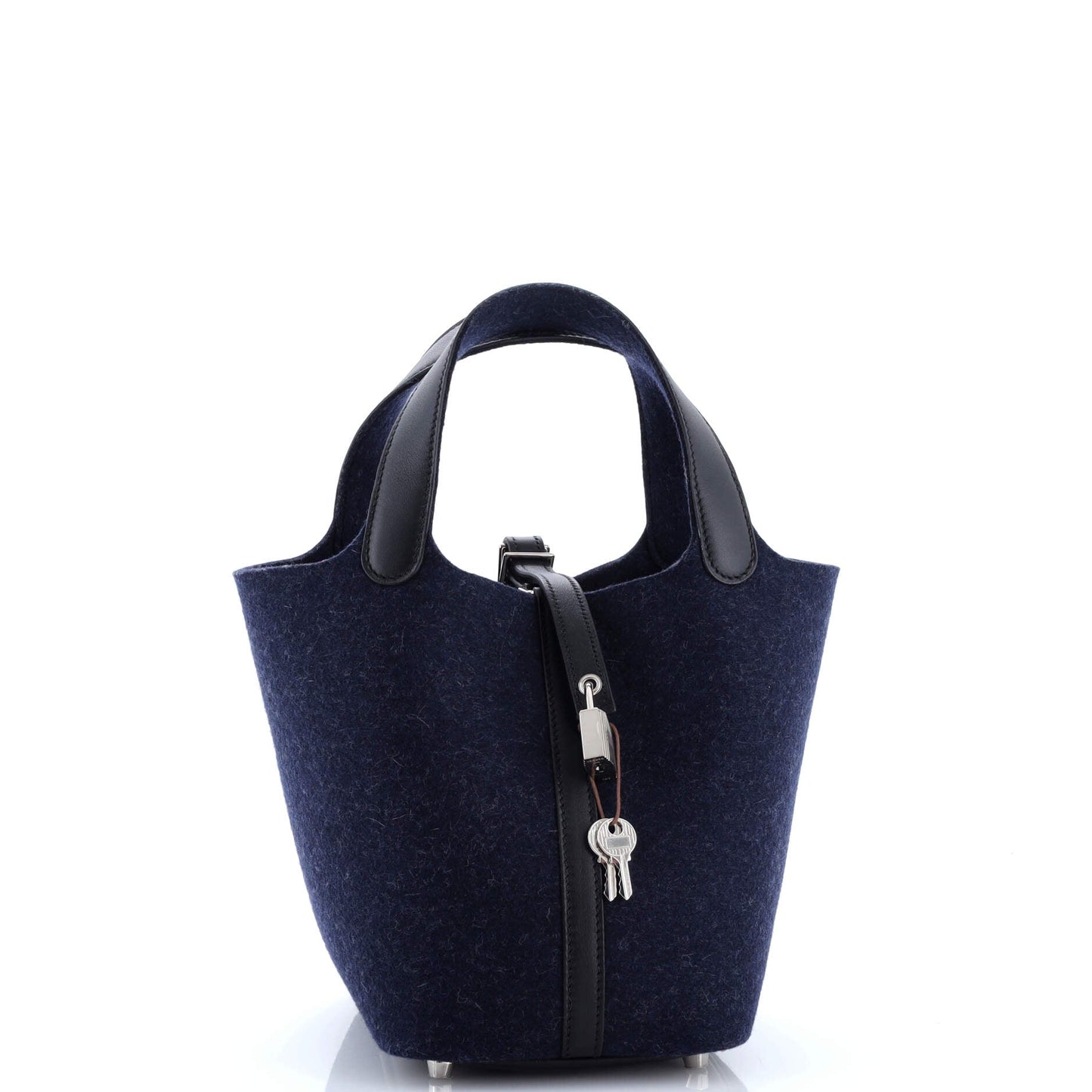 Picotin Lock Bag Felt with Leather PM
