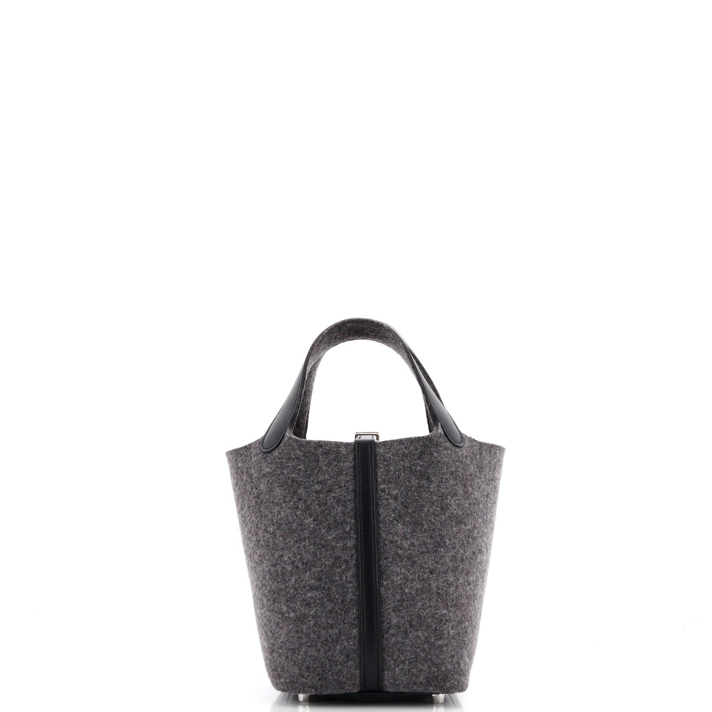 Picotin Lock Bag Felt with Leather PM