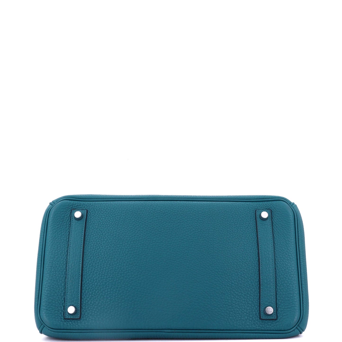 Birkin Handbag Bleu Izmir Togo with Palladium Hardware 35