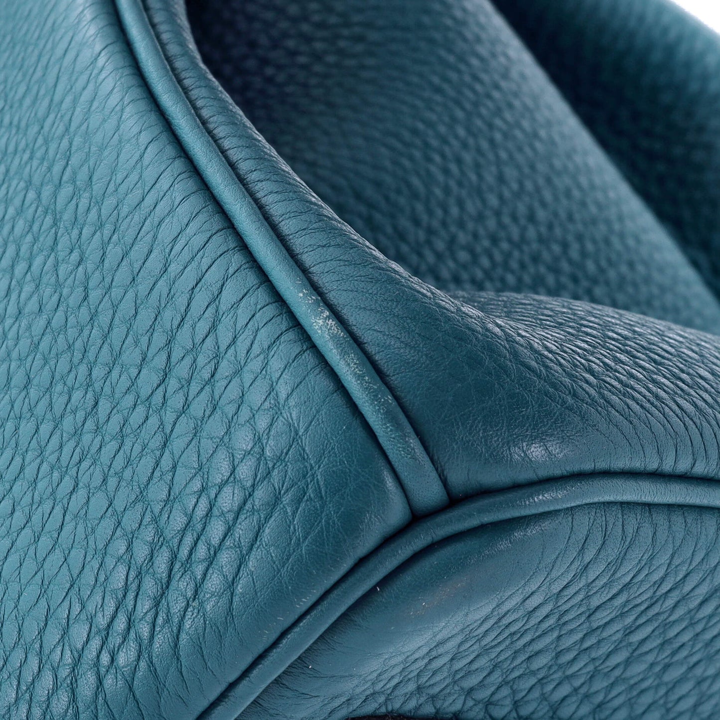 Birkin Handbag Bleu Izmir Togo with Palladium Hardware 35