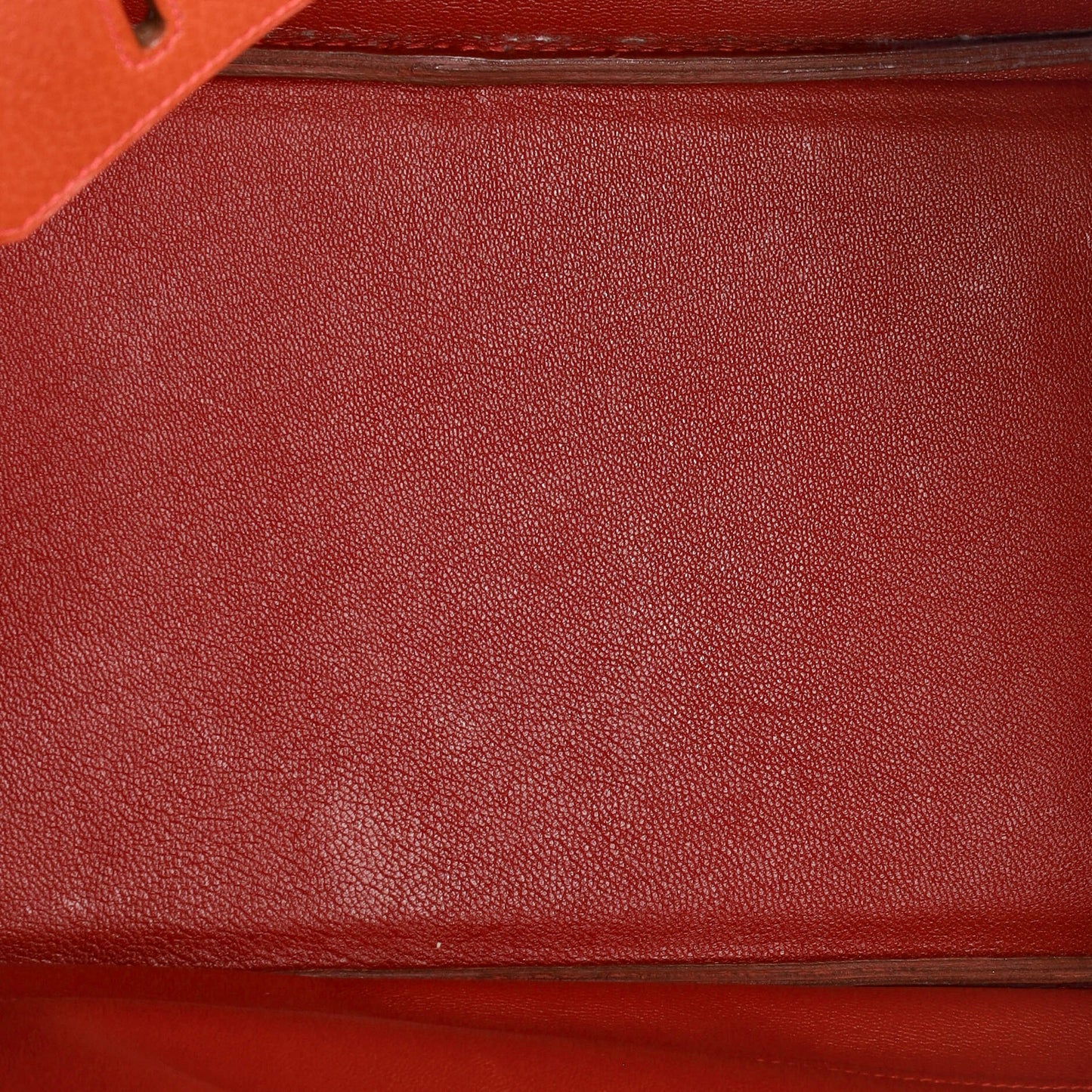 Birkin Handbag Rouge Vif Ardennes with Gold Hardware 35