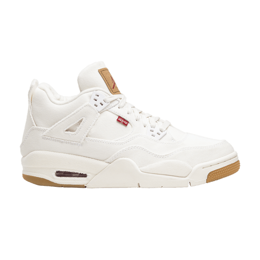 Jordan 4 Retro Levi's White (GS) (Levi's Tag)