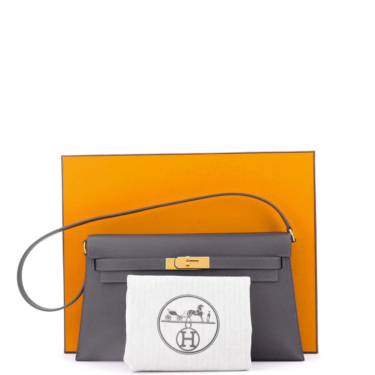 Kelly Elan Shoulder Bag Epsom