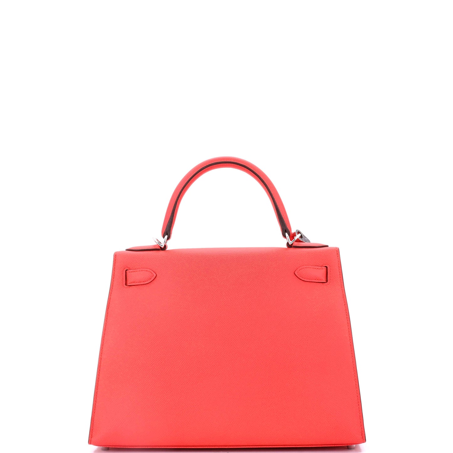 Kelly Handbag Rose Texas Epsom with Palladium Hardware 28