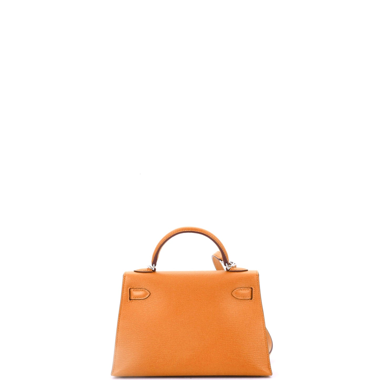 Kelly Mini II Bag Verso Chevre Mysore with Palladium Hardware 20