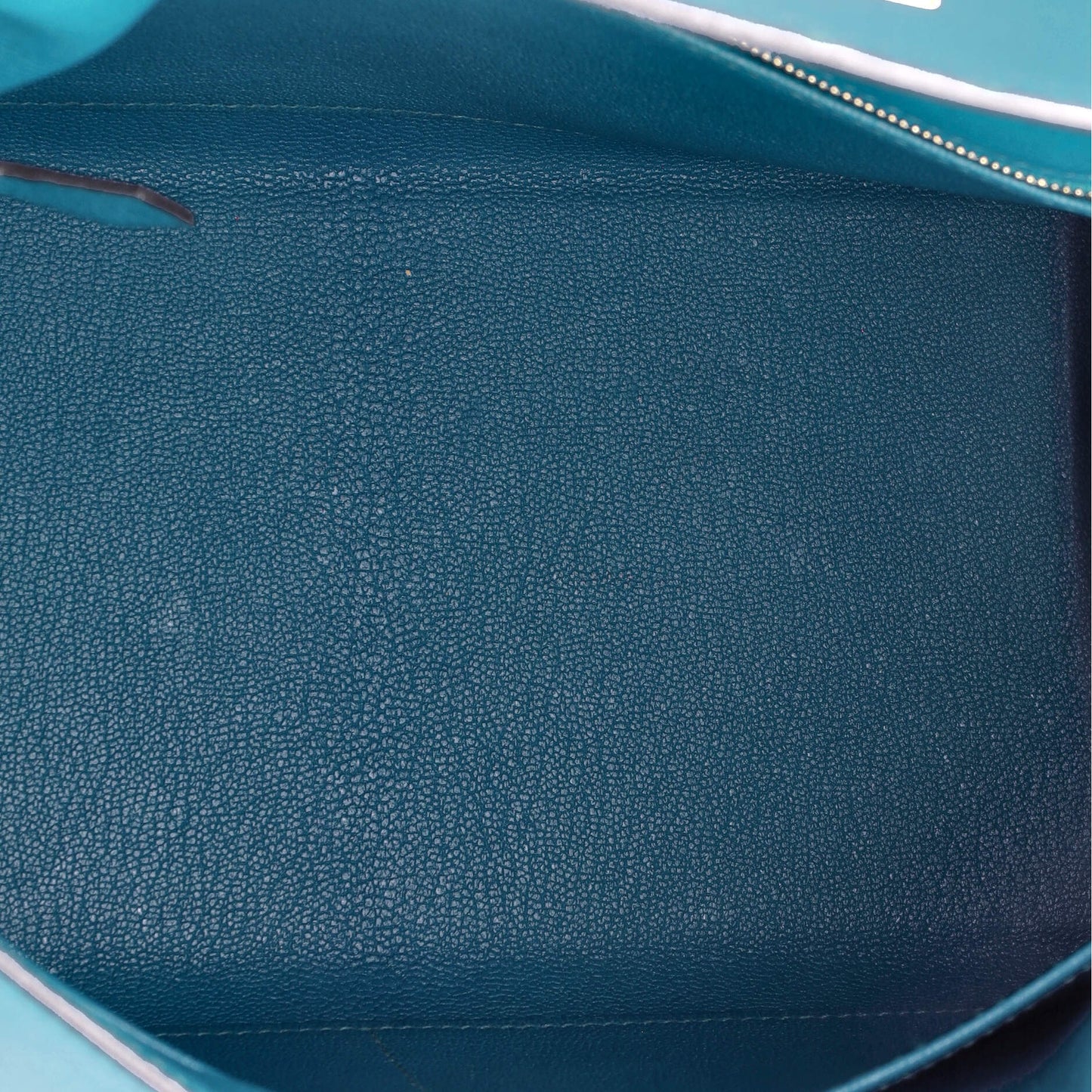 Kelly Handbag Bleu Izmir Epsom with Gold Hardware 28