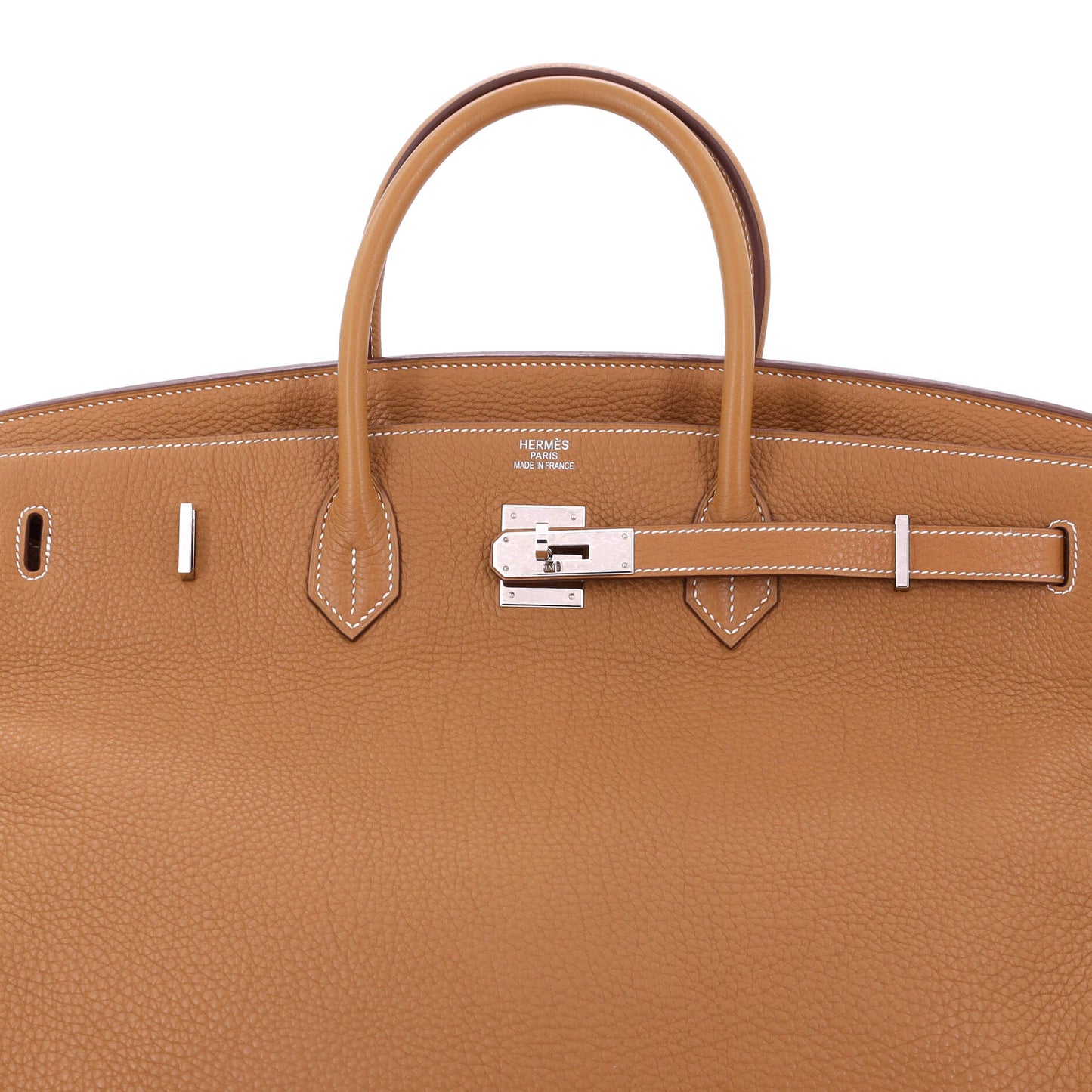 Birkin Handbag Gold Togo with Palladium Hardware 40