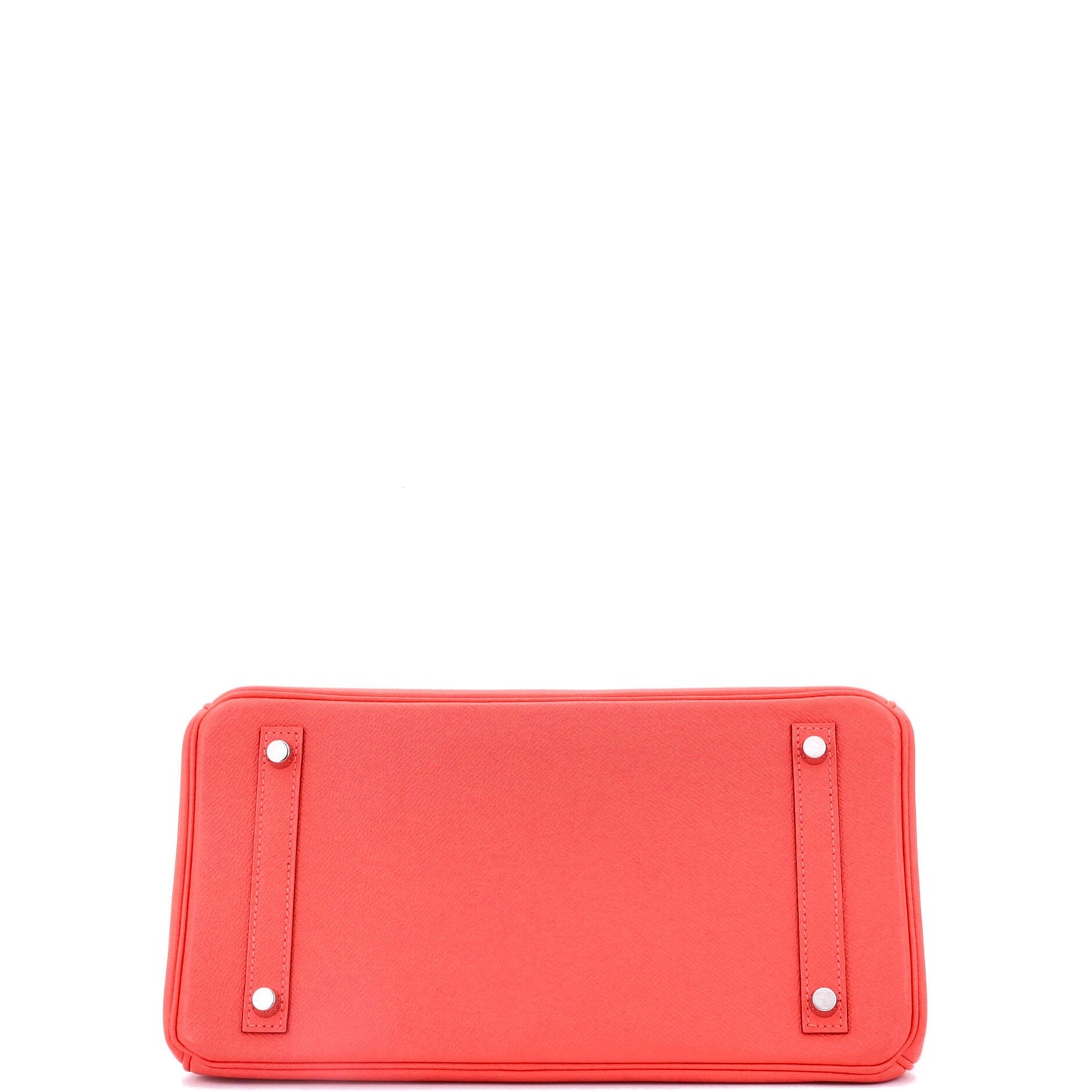 Birkin Handbag Rouge Pivoine Epsom with Palladium Hardware 30