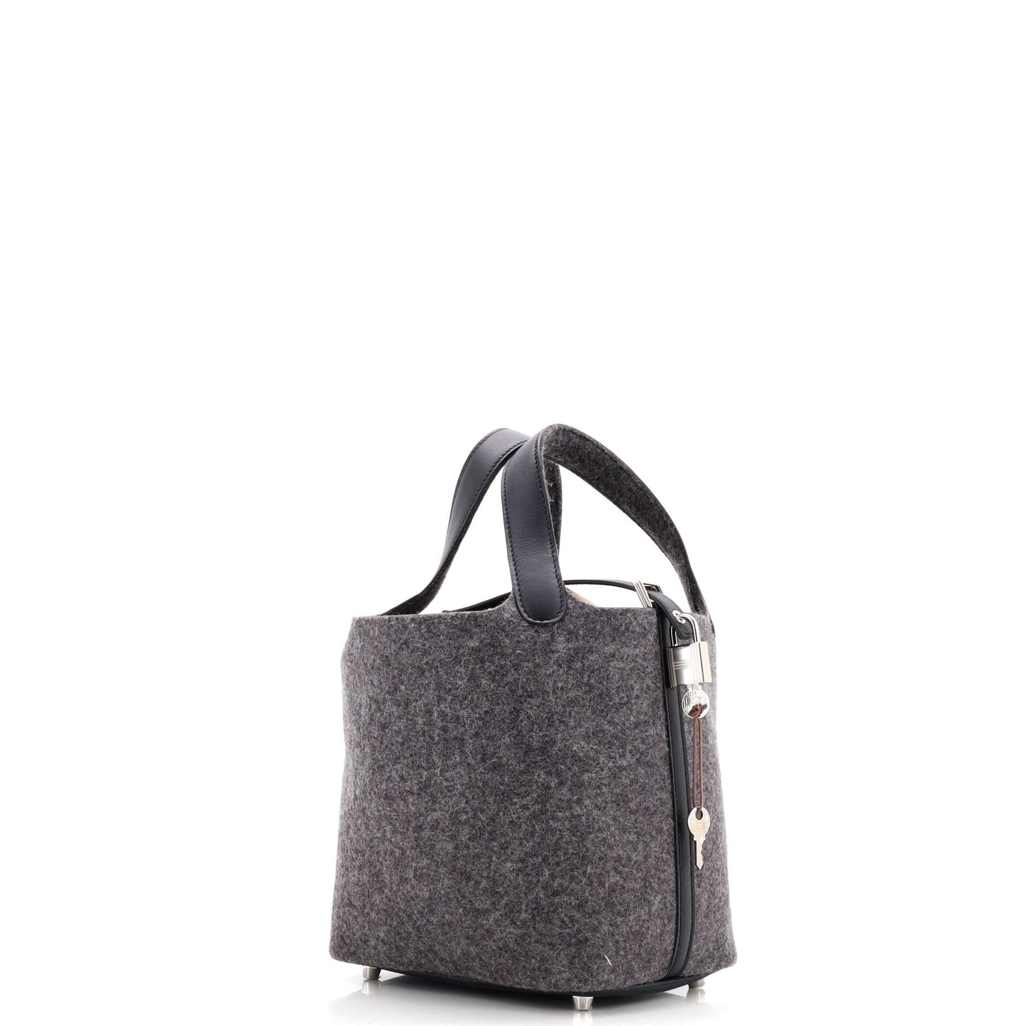 Picotin Lock Bag Felt with Leather PM