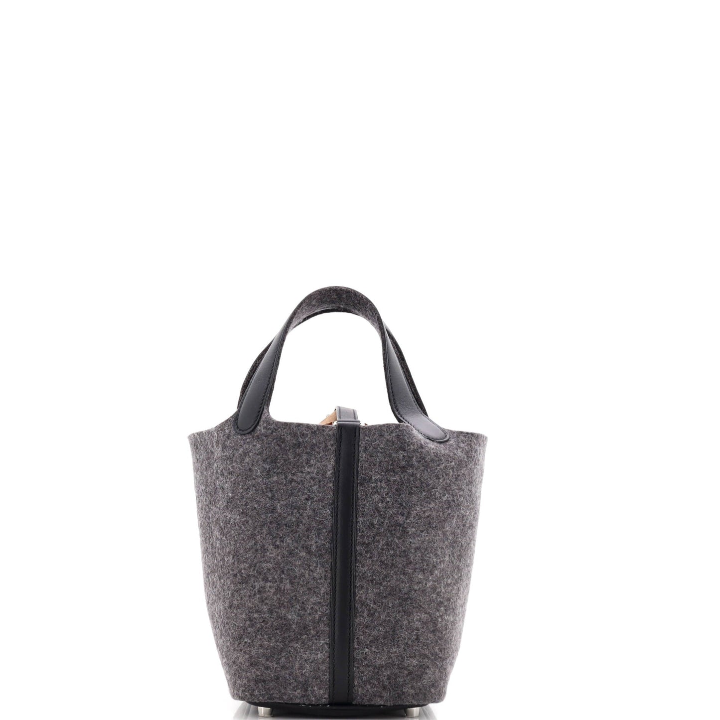 Picotin Lock Bag Felt with Leather PM