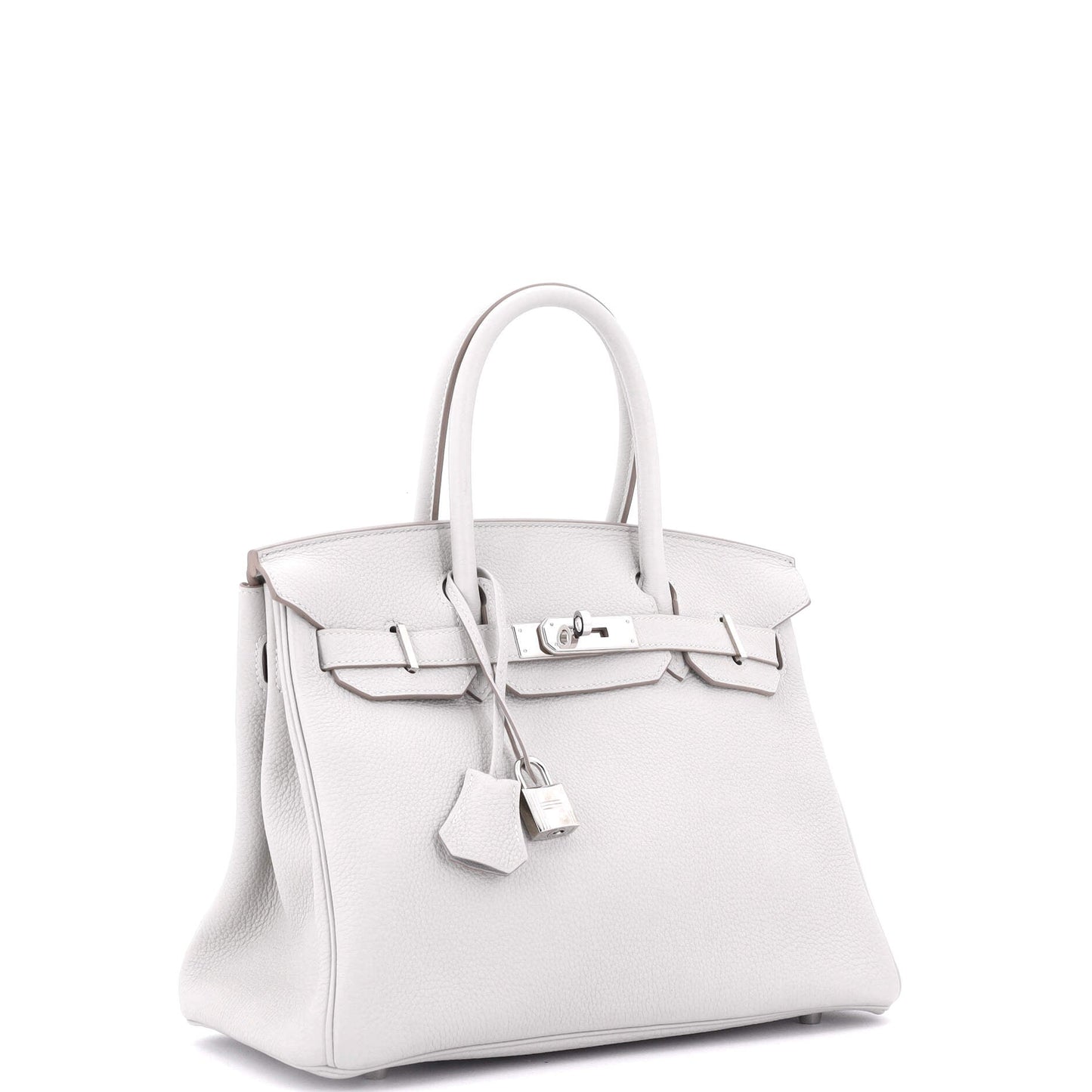 Birkin Handbag Grey Togo with Palladium Hardware 30