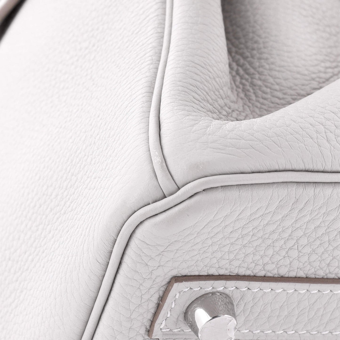 Birkin Handbag Grey Togo with Palladium Hardware 30