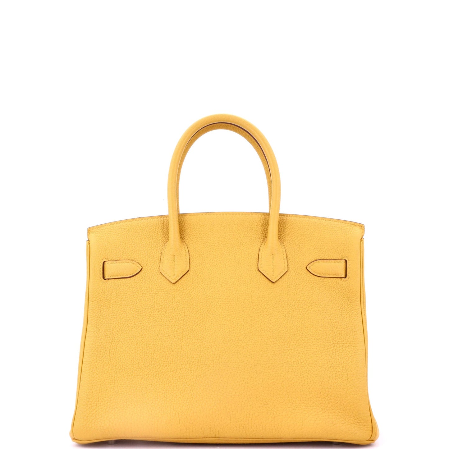 Birkin Handbag Jaune Ambre Togo with Palladium Hardware 30