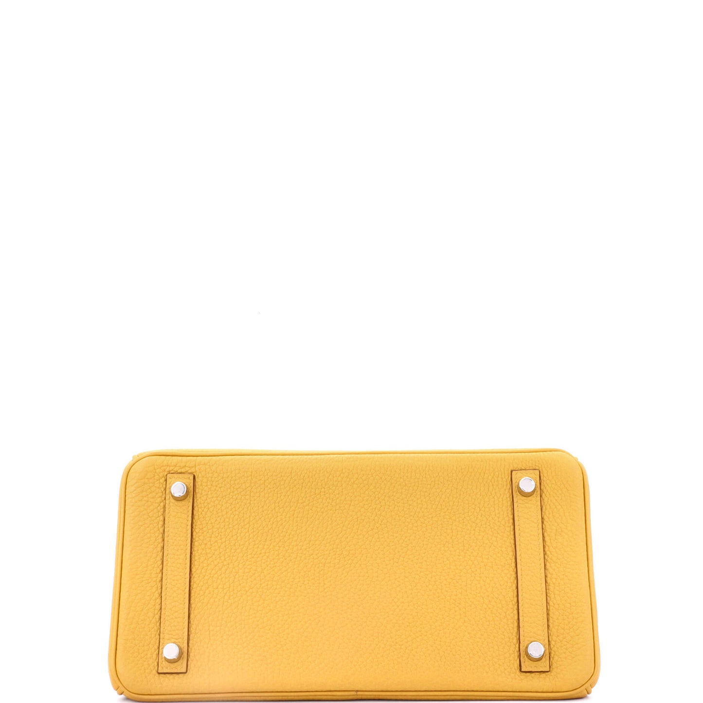 Birkin Handbag Jaune Ambre Togo with Palladium Hardware 30