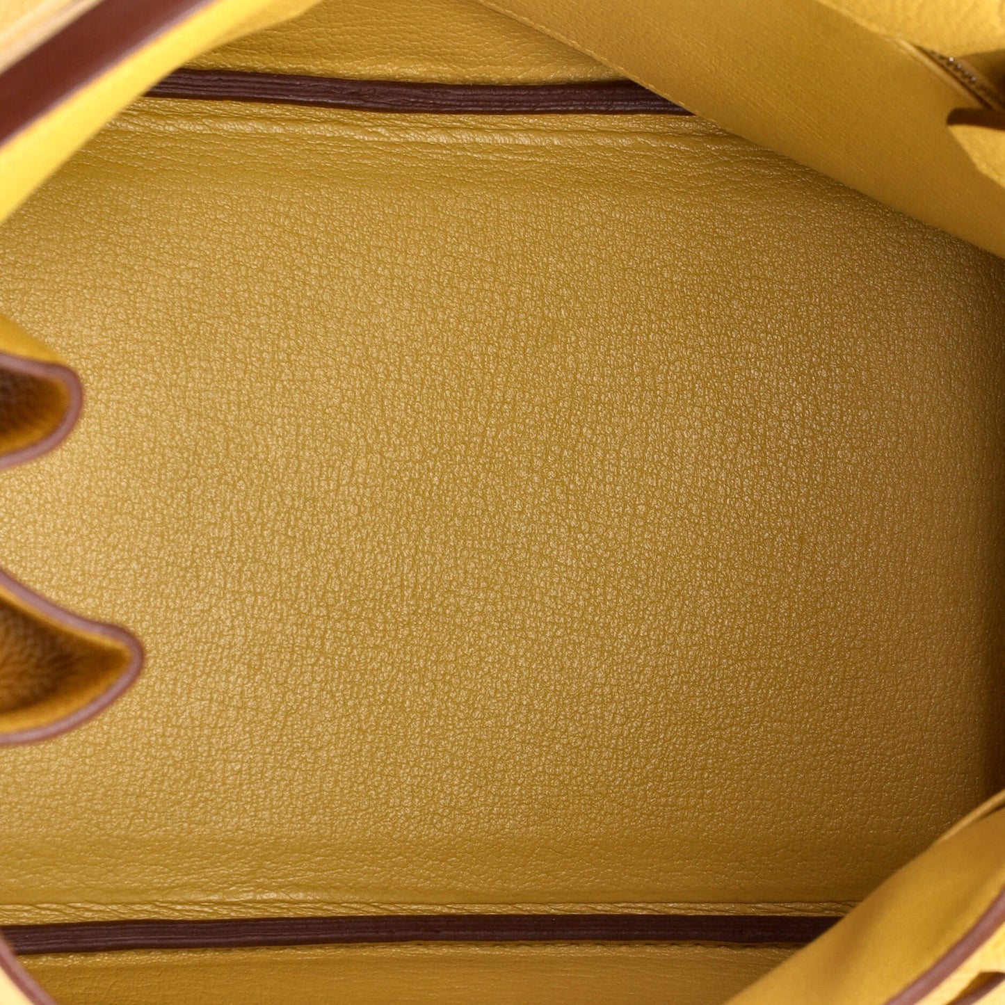 Birkin Handbag Jaune Ambre Togo with Palladium Hardware 30