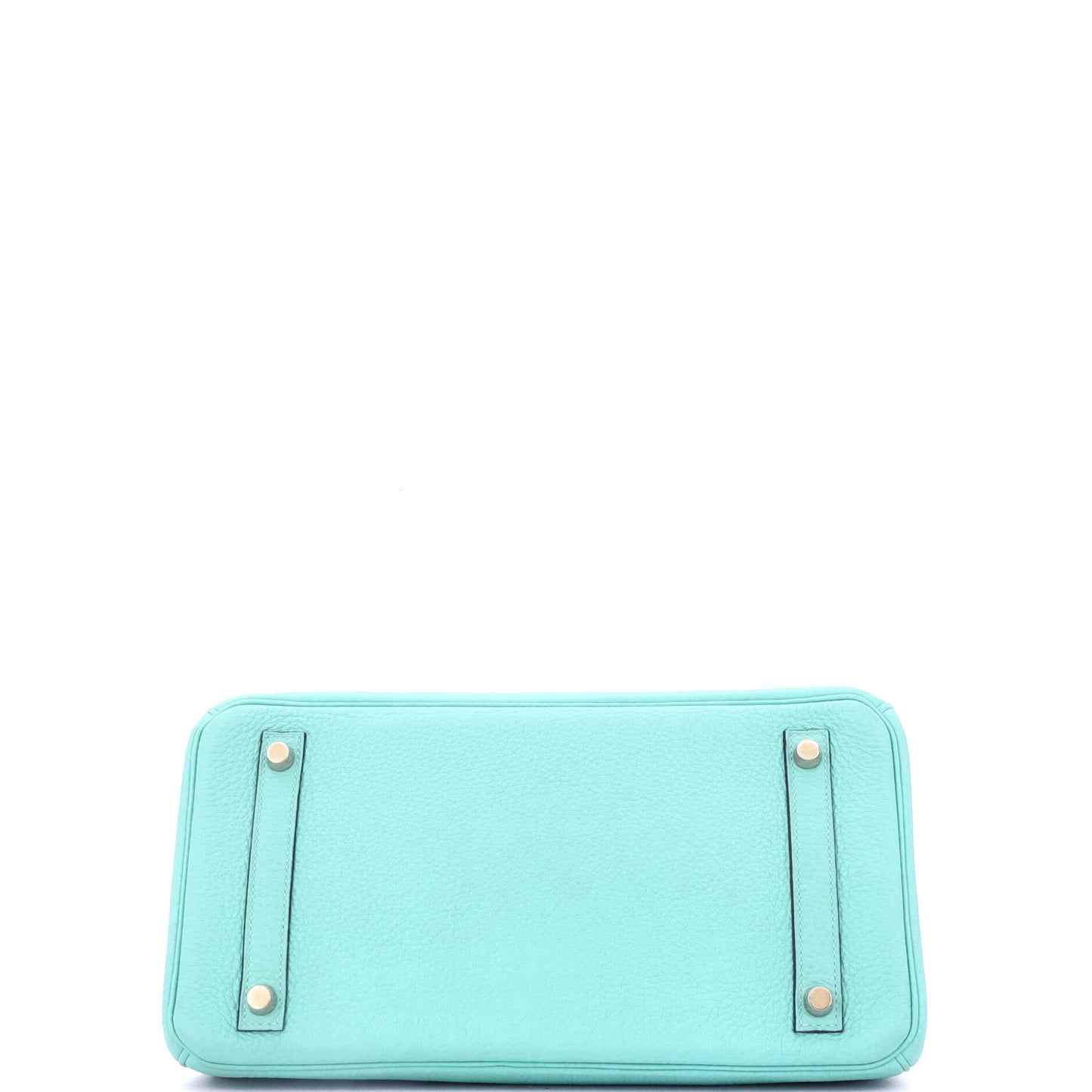 Birkin Handbag Bleu Atoll Togo with Gold Hardware 30