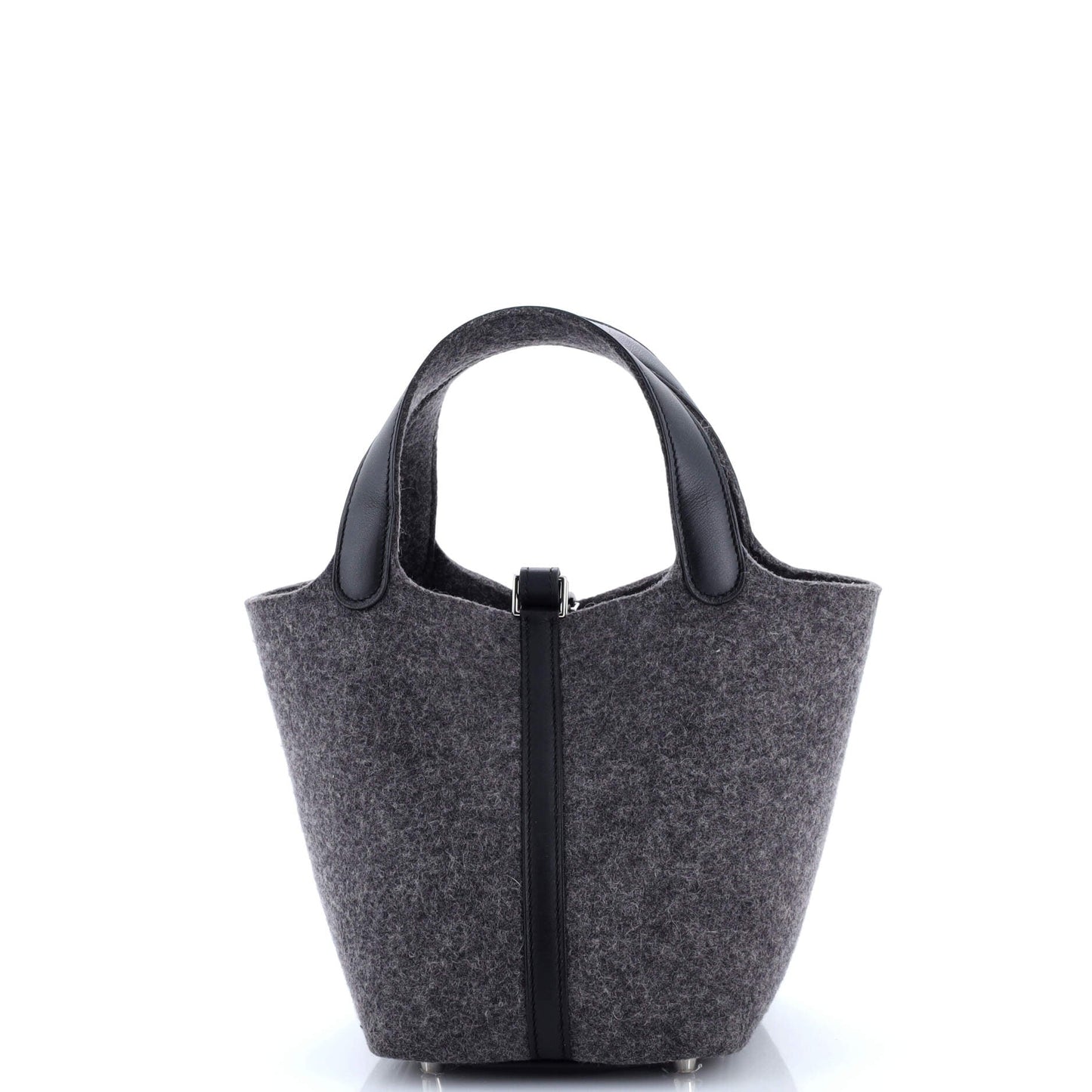 Picotin Lock Bag Felt with Leather PM