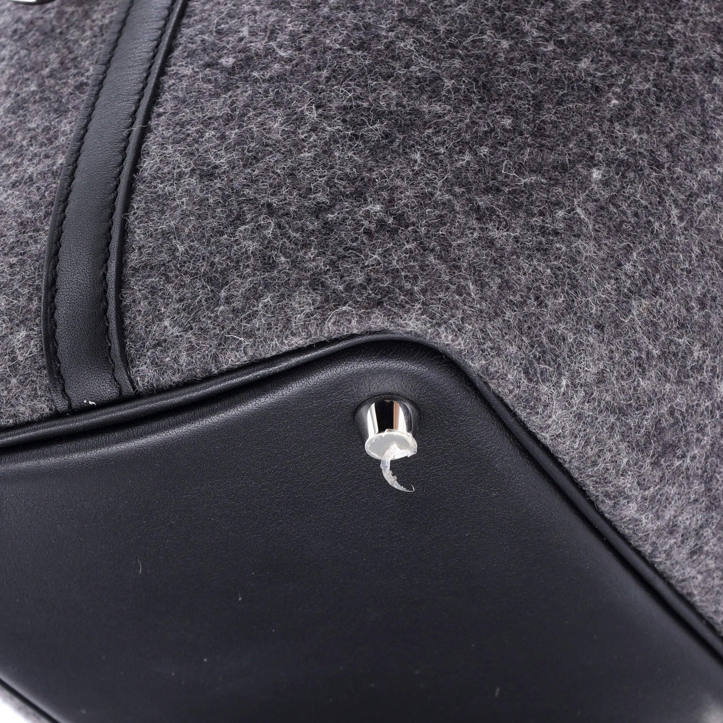 Picotin Lock Bag Felt with Leather PM