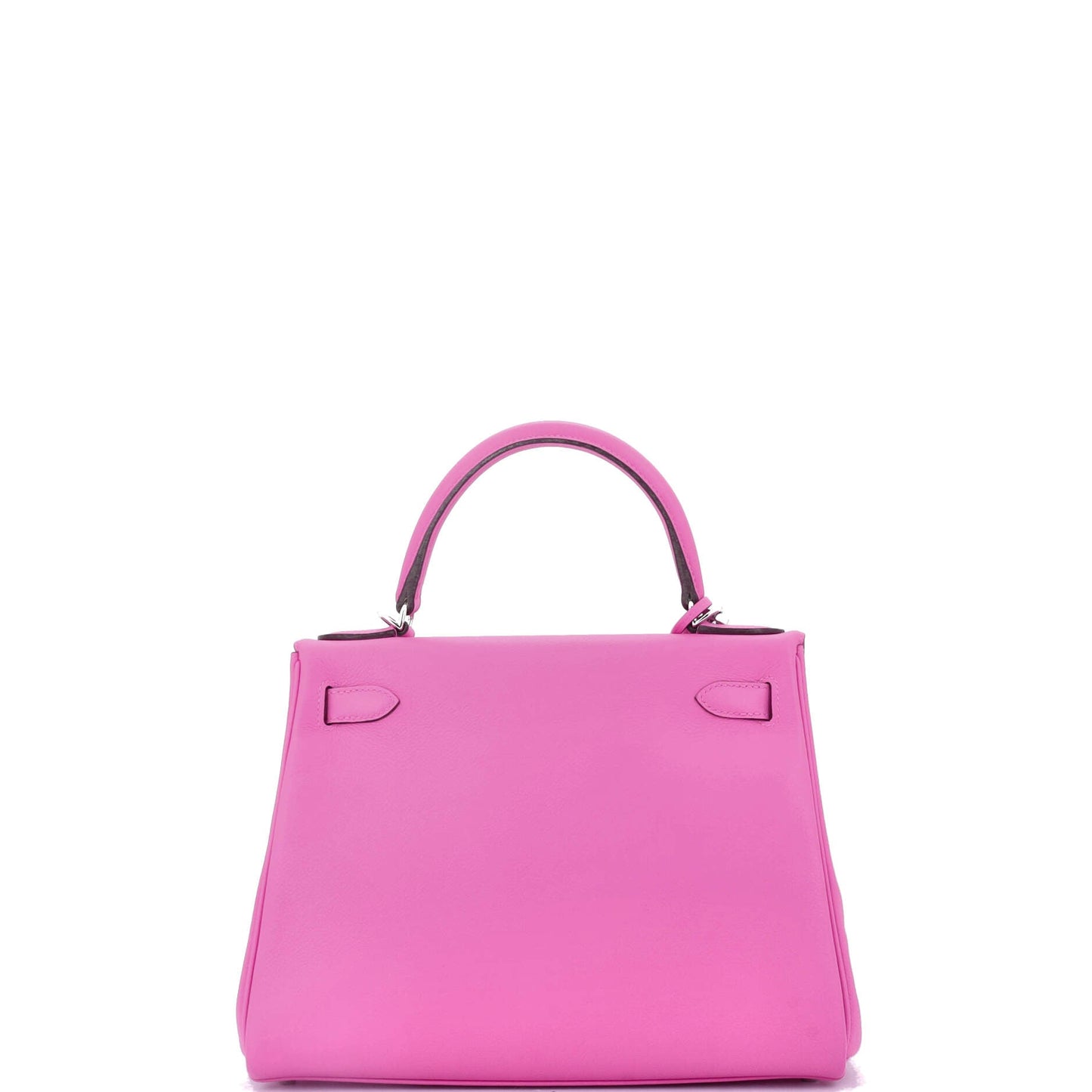 Kelly Handbag Magnolia Evercolor with Palladium Hardware 28