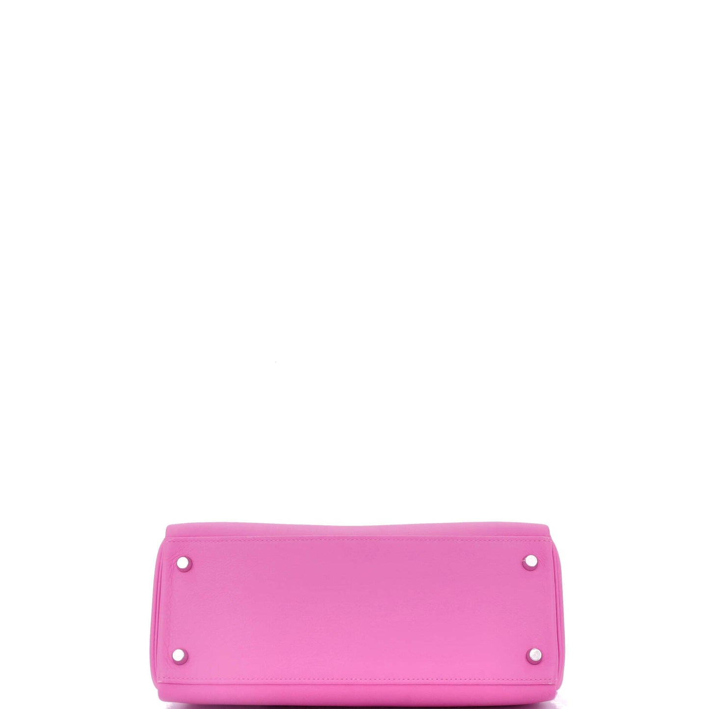 Kelly Handbag Magnolia Evercolor with Palladium Hardware 28