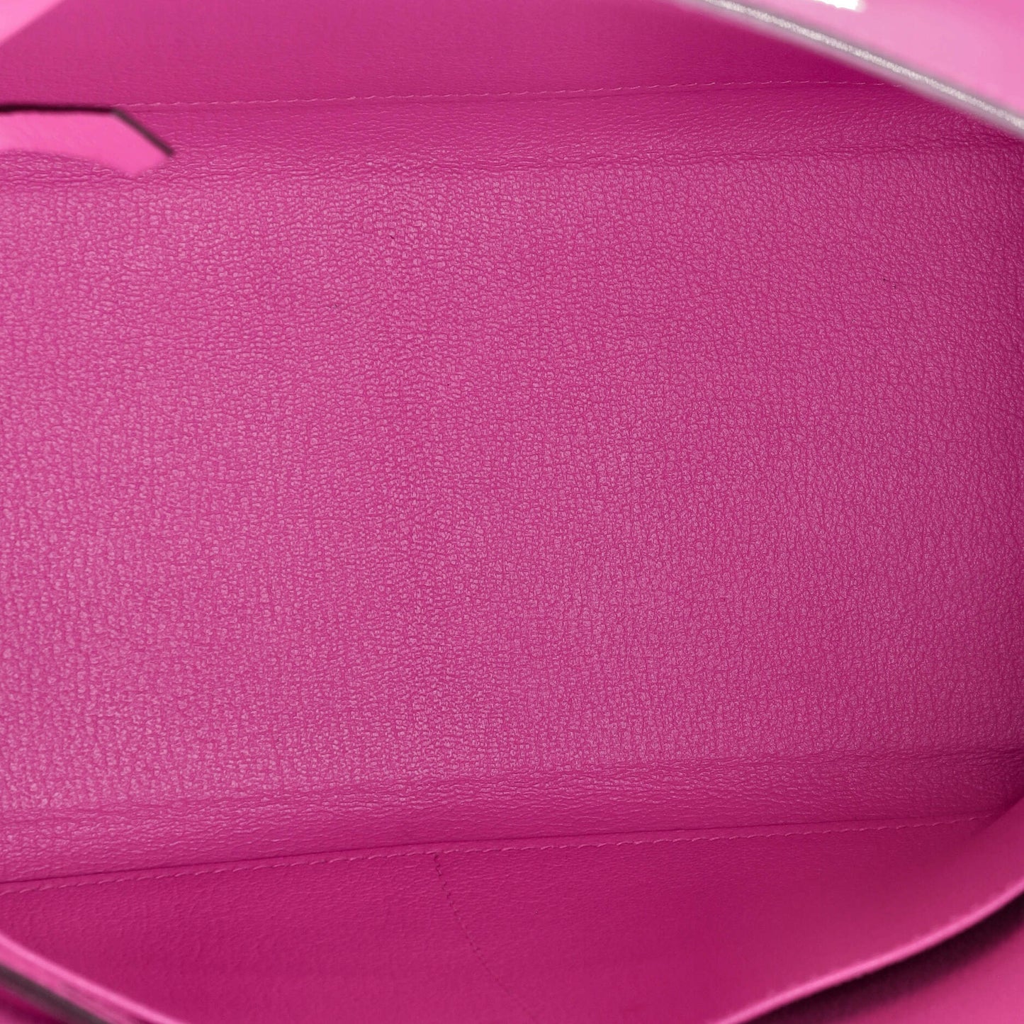 Kelly Handbag Magnolia Evercolor with Palladium Hardware 28