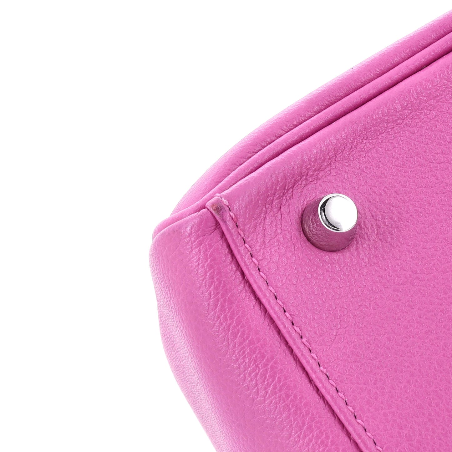 Kelly Handbag Magnolia Evercolor with Palladium Hardware 28