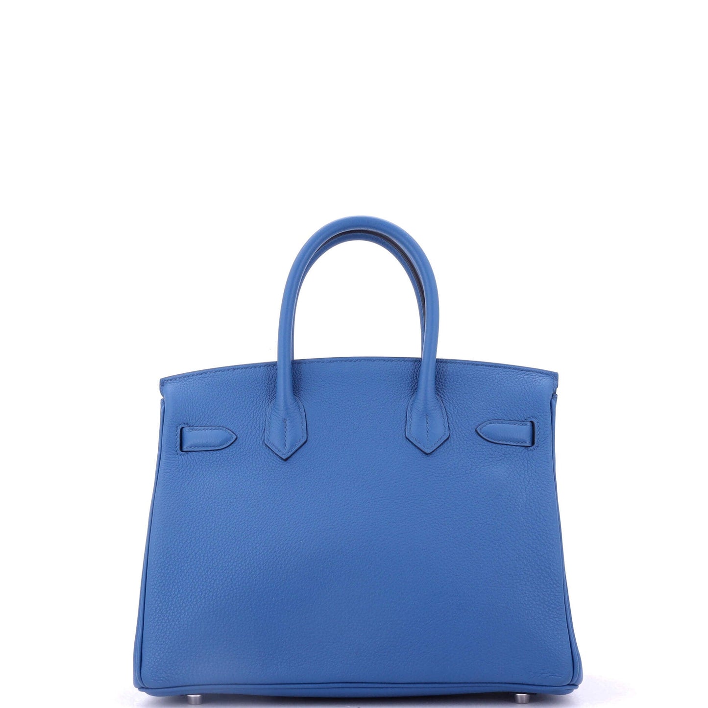 Birkin Handbag Bleu France Togo with Palladium Hardware 30