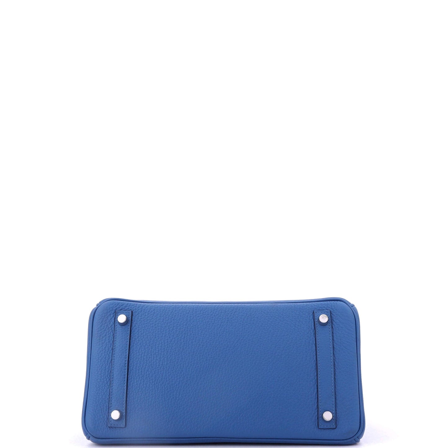 Birkin Handbag Bleu France Togo with Palladium Hardware 30