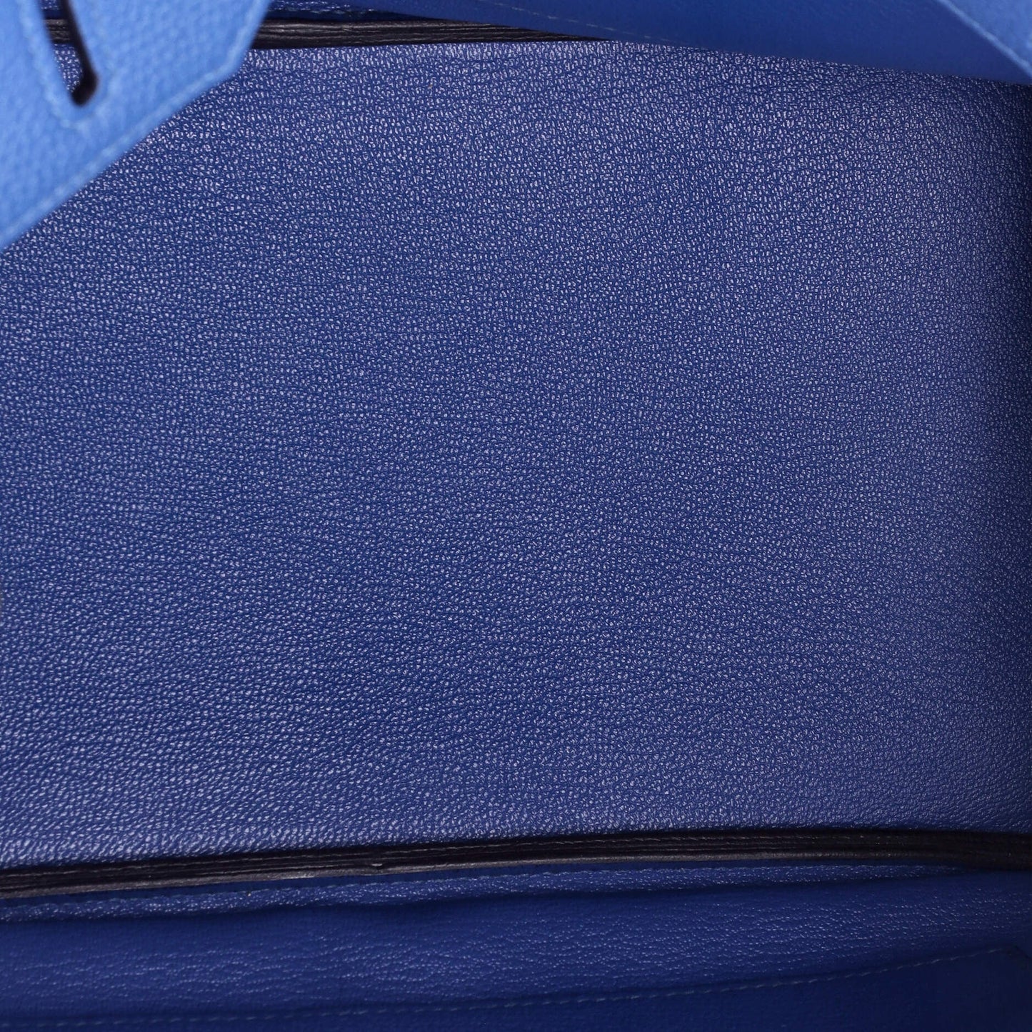 Birkin Handbag Bleu France Togo with Palladium Hardware 30