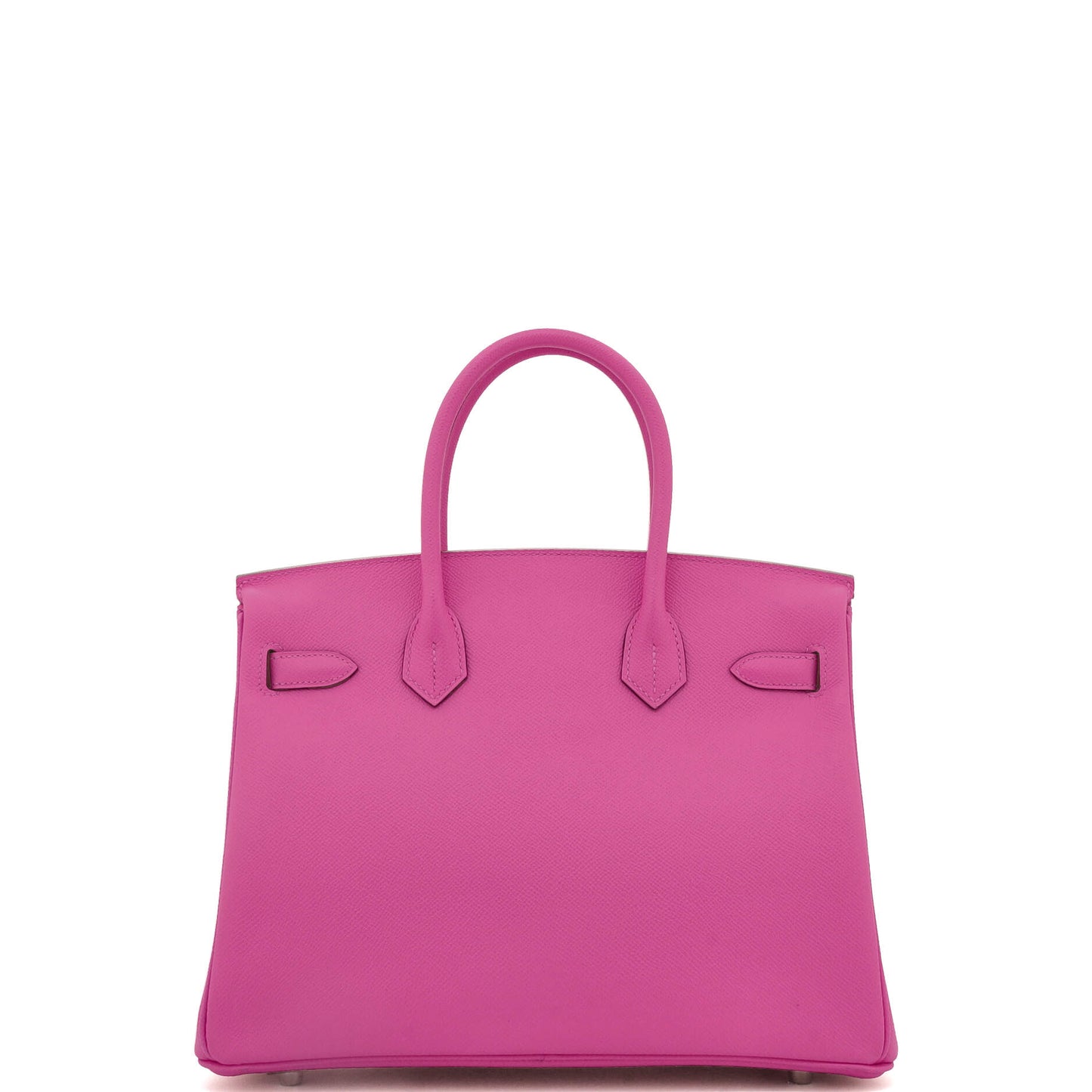 Birkin Handbag Rose Pourpre Epsom with Palladium Hardware 30