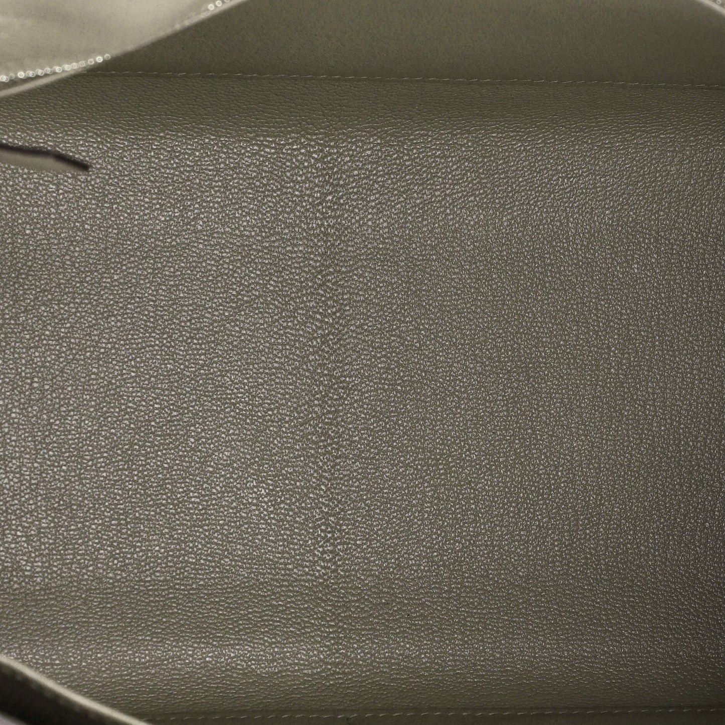 Kelly Handbag Grey Epsom with Palladium Hardware 32