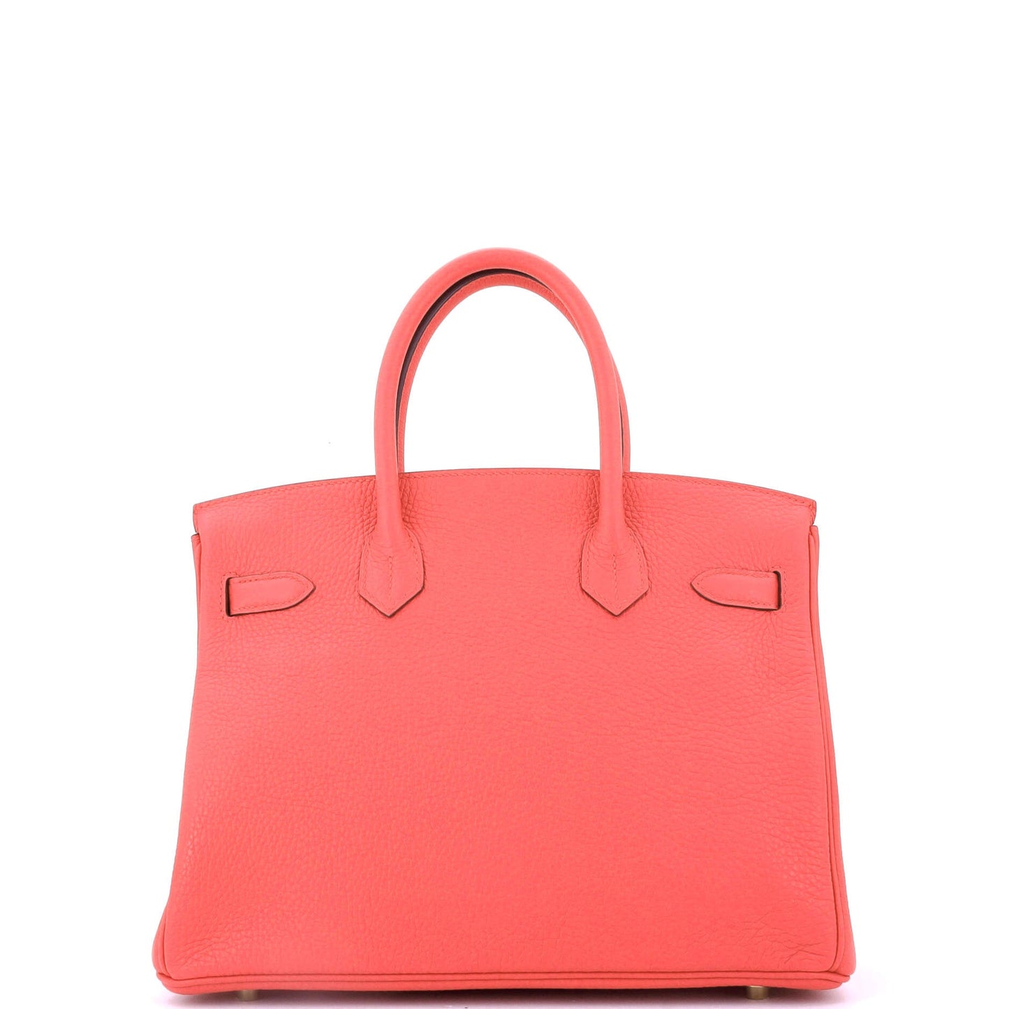 Birkin Handbag Rose Jaipur Clemence with Gold Hardware 30