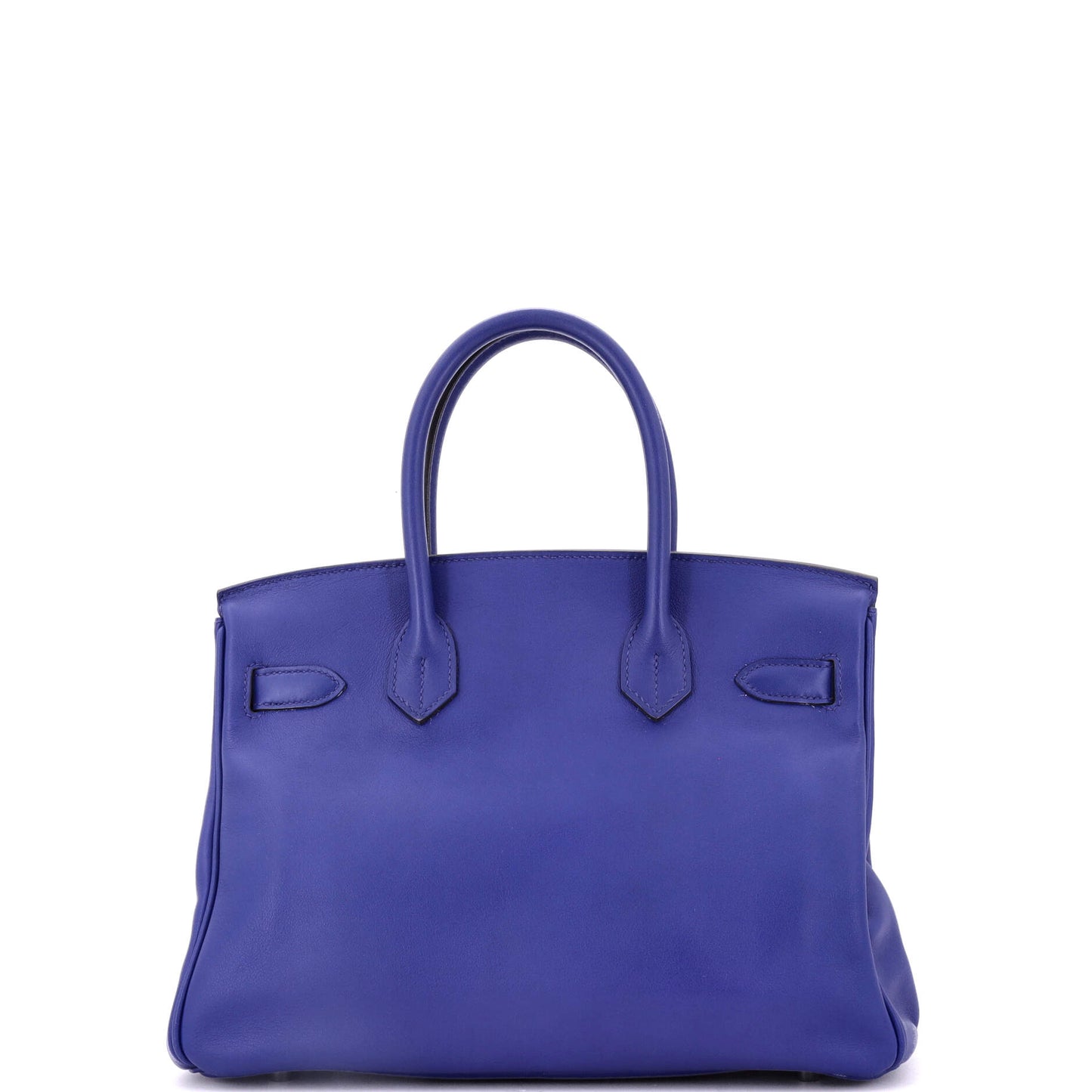 Birkin Handbag Bleu Electrique Swift with Palladium Hardware 30