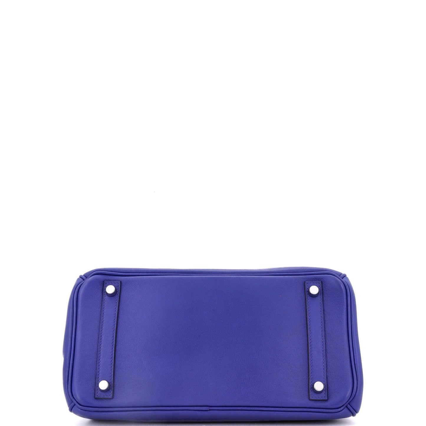 Birkin Handbag Bleu Electrique Swift with Palladium Hardware 30