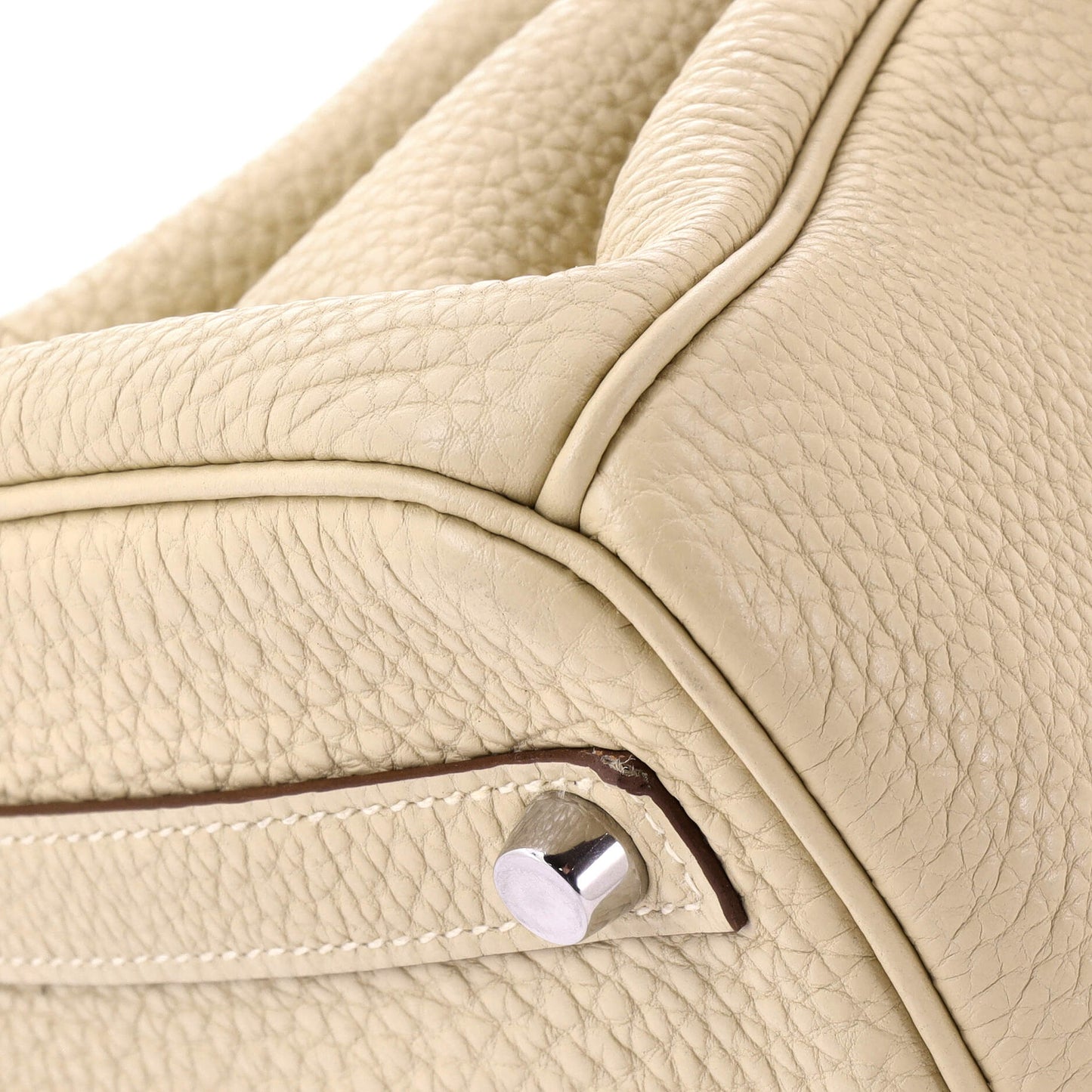 Birkin Handbag Light Togo with Palladium Hardware 30