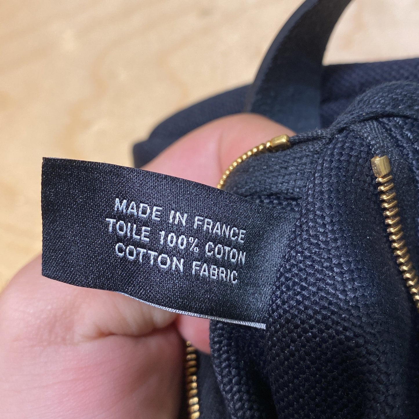 Herbag Zip Toile and Leather 20