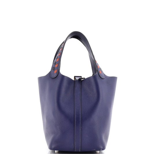 Picotin Lock Bag Tressage Epsom PM